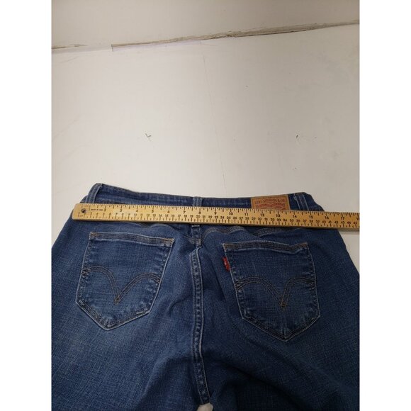 Levi’s Curvy Boot Cut 529 Jeans Size 12 LEVI STRAUSS & Co Medium Wash Pre Owned - Picture 16 of 16